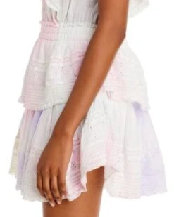 Gwen Ruffled Sleeve Tie Dye Mini Dress - LoveShackFancy 17 Gwen Ruffled Sleeve Tie Dye Mini Dress - LoveShackFancy -LoveShackFancy Shop 11567643 fpx