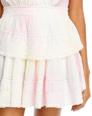 Gwen Ruffled Sleeve Tie Dye Mini Dress - LoveShackFancy 9 Gwen Ruffled Sleeve Tie Dye Mini Dress - LoveShackFancy - Image 7