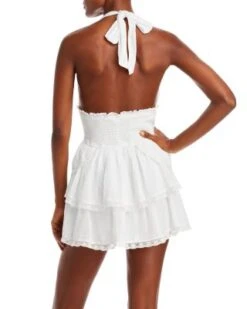 Deanna Cotton Halter Dress - LoveShackFancy -LoveShackFancy Shop 12480460 fpx