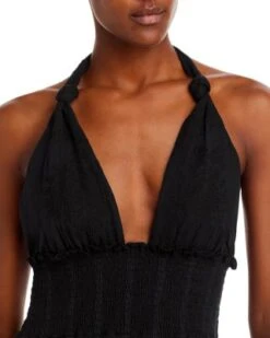 Deanna Cotton Halter Dress - LoveShackFancy -LoveShackFancy Shop 12480469 fpx