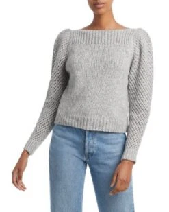 Rosie Wool Boat Neck Sweater - LoveShackFancy