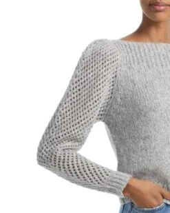 Rosie Wool Boat Neck Sweater - LoveShackFancy -LoveShackFancy Shop 12610211 fpx