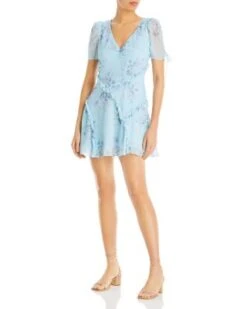 Posh Floral Print Ruffle Detail Dress - LoveShackFancy -LoveShackFancy Shop 12659627 fpx