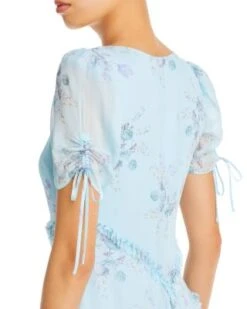 Posh Floral Print Ruffle Detail Dress - LoveShackFancy -LoveShackFancy Shop 12659628 fpx