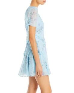 Posh Floral Print Ruffle Detail Dress - LoveShackFancy -LoveShackFancy Shop 12659629 fpx