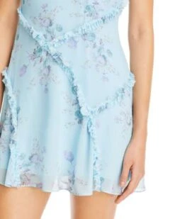 Posh Floral Print Ruffle Detail Dress - LoveShackFancy -LoveShackFancy Shop 12659630 fpx