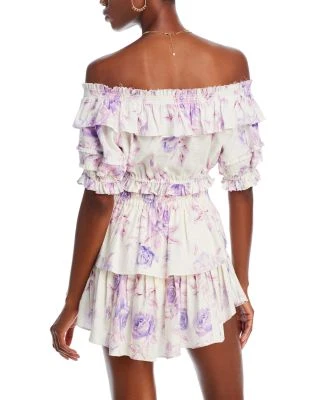 Audrille Off The Shoulder Crop Top - LoveShackFancy 6 Audrille Off The Shoulder Crop Top - LoveShackFancy - Image 4