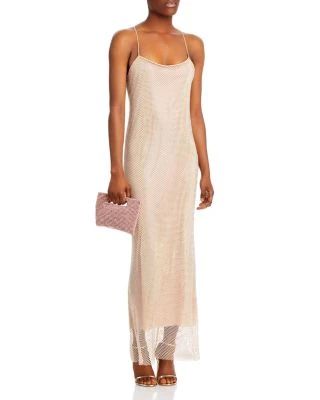 Calvert Embellished Mesh Maxi Dress - LoveShackFancy 4 Calvert Embellished Mesh Maxi Dress - LoveShackFancy - Image 2