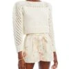 Larson Cropped Pullover Sweater - LoveShackFancy