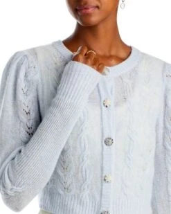 Birch Wool & Cashmere Cardigan - LoveShackFancy -LoveShackFancy Shop 13006897 fpx