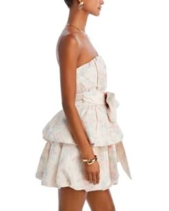 Gallant Strapless Mini Dress - LoveShackFancy -LoveShackFancy Shop 13007887 fpx