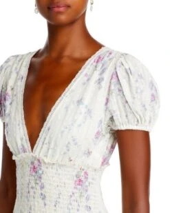 Radia Cotton Floral Ruffle Skirt Mini Dress - LoveShackFancy -LoveShackFancy Shop 13007914 fpx