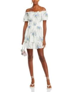 Lai Ruffled Smocked Dress - LoveShackFancy -LoveShackFancy Shop 13056842 fpx