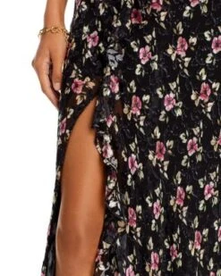 Thisbe Floral Slit Maxi Dress - LoveShackFancy -LoveShackFancy Shop 13084991 fpx