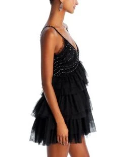 Jude Embellished Mini Dress - LoveShackFancy -LoveShackFancy Shop 13130341 fpx