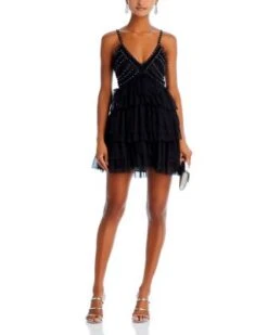 Jude Embellished Mini Dress - LoveShackFancy -LoveShackFancy Shop 13130343 fpx