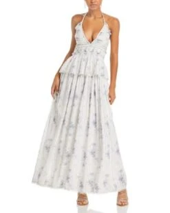 Briar Floral Print Maxi Dress - LoveShackFancy