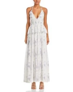 Briar Floral Print Maxi Dress - LoveShackFancy -LoveShackFancy Shop 13231085 fpx