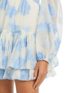 Zennia Floral Off The Shoulder Dress - LoveShackFancy -LoveShackFancy Shop 13251735 fpx