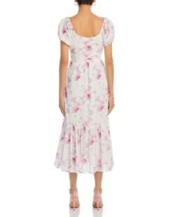 Angie Cotton Floral Midi Dress - LoveShackFancy -LoveShackFancy Shop 13251746 fpx