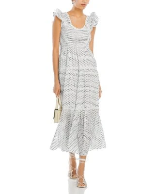 Chessie Scoop Neck Dress - LoveShackFancy 4 Chessie Scoop Neck Dress - LoveShackFancy - Image 2