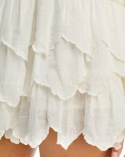 Donahue Mini Skirt - LoveShackFancy -LoveShackFancy Shop 13251999 fpx