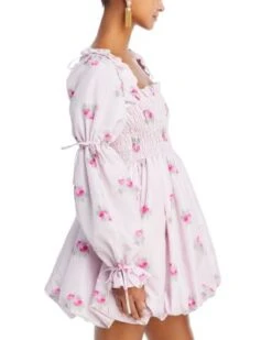 Janey Square Neck Smocked Dress - LoveShackFancy -LoveShackFancy Shop 13277712 fpx