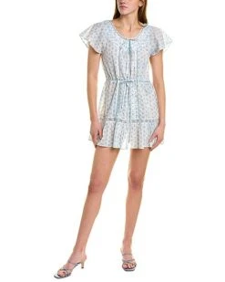 LoveShackFancy Niall Mini Dress Women