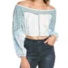 LoveShackFancy Perris Crop Top Women -LoveShackFancy Shop 1411154924 RLLD 1