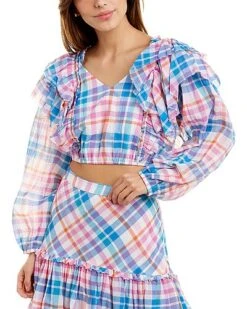 LoveShackFancy Nilo Crop Top Women