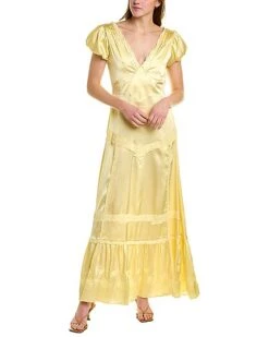 LoveShackFancy Quintessa Maxi Dress Women