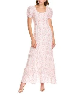 LoveShackFancy Poole Linen Dress Women