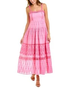 LoveShackFancy Camisha Maxi Dress Women