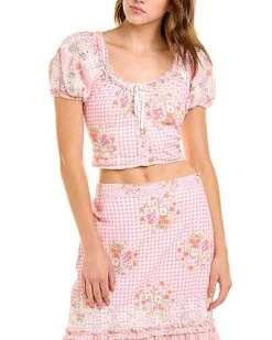 LoveShackFancy Izetta Top Women