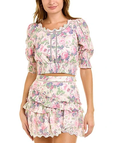 LoveShackFancy Karsten Crop Top Women 3 LoveShackFancy Karsten Crop Top Women