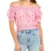 LoveShackFancy Rosalinda Crop Top Women 2 LoveShackFancy Rosalinda Crop Top Women -LoveShackFancy Shop 1411434743 RLLD 1