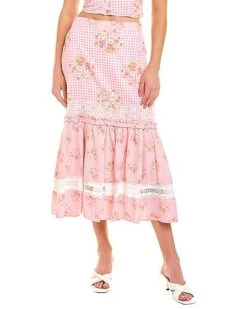 LoveShackFancy Arla Skirt Women