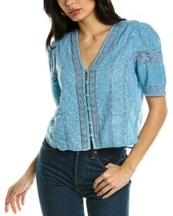 LoveShackFancy Gavilan Top Women