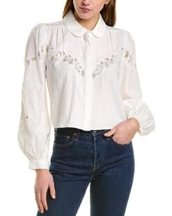 LoveShackFancy Sansom Blouse Women