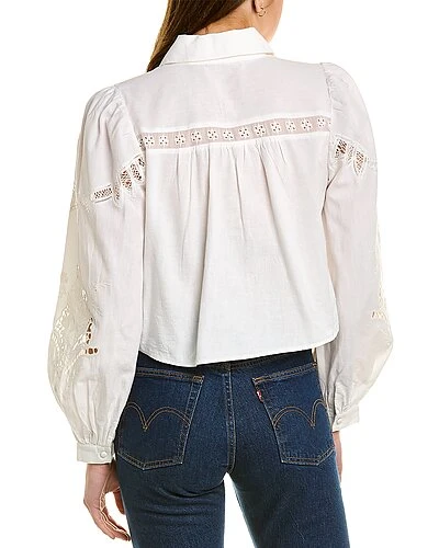 LoveShackFancy Sansom Blouse Women 4 LoveShackFancy Sansom Blouse Women - Image 2