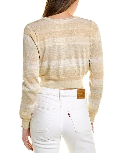 LoveShackFancy Asteria Crop Cardigan Women 4 LoveShackFancy Asteria Crop Cardigan Women - Image 2