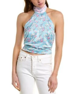 LoveShackFancy Boca Handkerchief Top Women