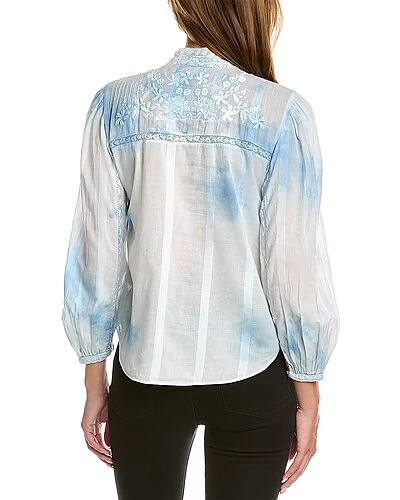 LoveShackFancy Hand Dye Top Women 4 LoveShackFancy Hand Dye Top Women - Image 2