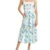 LoveShackFancy Ayala Midi Dress Women 2 LoveShackFancy Ayala Midi Dress Women -LoveShackFancy Shop 1411625963 RLLD 1