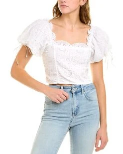 LoveShackFancy Melina Top Women