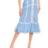 LoveShackFancy Caius Midi Skirt Women -LoveShackFancy Shop 1411747899 RLLD 1