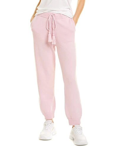 LoveShackFancy Tristan Heart Wool & Cashmere-Blend Pant Women 3 LoveShackFancy Tristan Heart Wool & Cashmere-Blend Pant Women