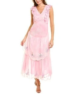 LoveShackFancy Chantelle Maxi Dress Women