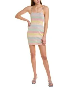 LoveShackFancy Lessie Mini Dress Women