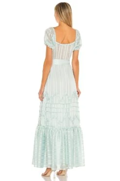 LoveShackFancy Sidonie Dress Baby Blue -LoveShackFancy Shop LESH WD407 V3